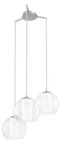 EGLO 92762 - Lampada a sospensione BOLSANO 3xE27/60W