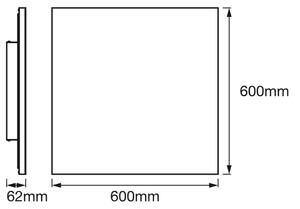 Osram - LED RGBW Plafoniera dimmerabile SMART+ FRAMELESS LED/40W/230V