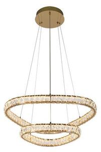 LUXERA 46152 - Lampadario LED a sospensione con cavo MIST LED/65W/230V 4000K dorato