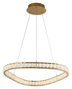 LUXERA 46151 - Lampadario sospeso con cavo MIST LED/43W/230V 4000K dorato
