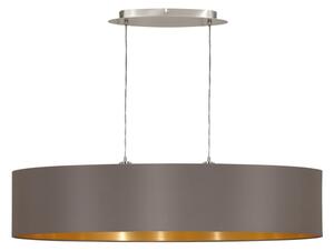 Eglo 31619 - Lampadario a sospensione con filo MASERLO 2xE27/60W/230V