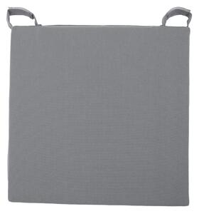 Cuscino per sedia grigio 40 x 40 x Sp 4 cm