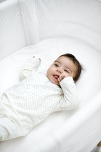 Coprimaterasso BabyBjorn per Lettino Baby Crib Bianco