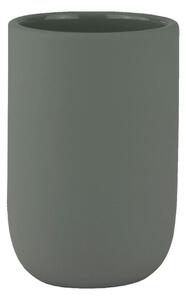 Tazza in ceramica verde per spazzolini da denti Lotus - Mette Ditmer Denmark