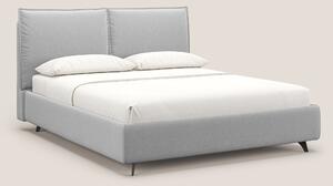 Nives letto imbottito contenitore sfoderabile in microfibra velluto im