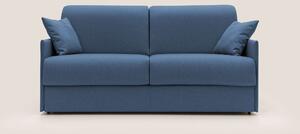 Evans Divano letto matrimoniale in tessuto impermeabile T13 blu