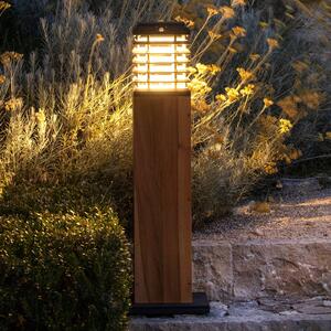 Les Jardins Lampione LED solare Tekura, Duratek grigio/grigio