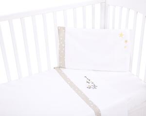 Set di biancheria da letto 3pz EU Style 60/120 Ricamo Little Star Dreamer