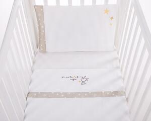 Set di biancheria da letto 3pz EU Style 60/120 Ricamo Little Star Dreamer