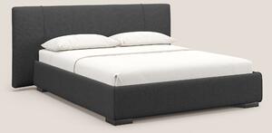 Omero letto imbottito contenitore sfoderabile in tessuto fiammato impe