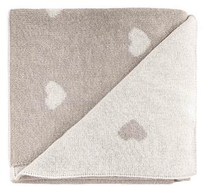 Coperta culla lana Cuori Sleepy Picci