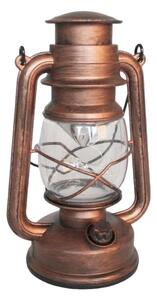Lanterna LED marrone (altezza 24,5 cm) - Dakls
