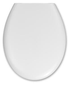Copriwater ovale Universale Essential SENSEA plastica termoflessibile bianco