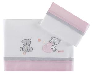 Set lenzuolino per letto tinta unita Amelie Picci