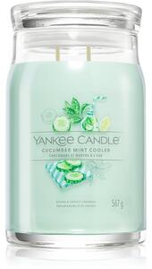 Yankee Candle Cucumber Mint Cooler candela profumata Signature 567 g