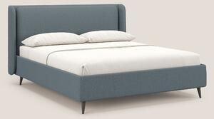 Nadine letto contenitore di design e comfort Italiano in tessuto imper