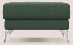 Star Pouf con piedini alti in microfibra impermeabile T11 verde