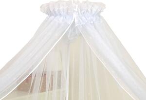 Baldacchino con Zanzariera FLUFFY WHITE Amy