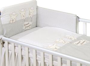 Completo Culla 3 pezzi S OWIECZKI GRAY Amy