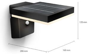 Philips LED applique a LED Zonal, testa 16 x 16 cm