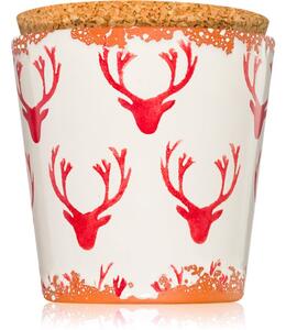 Wax Design Deer Red candela profumata 10 cm