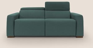 Poseidon divano letto + relax elettrico in tessuto smacchiabile imperm