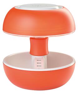 Lampada da tavolo con lampadina inclusa LED stile design naturale Joyo arancione USB