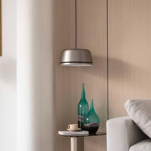 Lampada a sospensione Lucande LED Faelinor, grigio, alluminio, Ø 35 cm