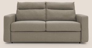 Cupido Divano letto materasso H18 cm e schienale alto in tessuto imper