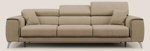 Fusion divano con 3 sedute allungabili in tessuto smacchiabile T05 bei