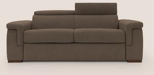 Giunone divano letto con materasso alto 18 cm e poggiatesta reclinabil