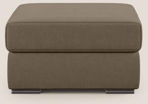 Sun pouf apribile contenitore in microfibra smacchiabile T11 marrone