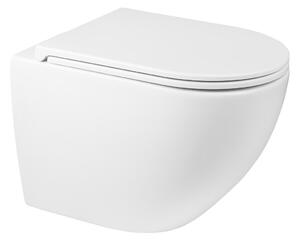 Set vaso WC Oltens Hamnes 42013000, copriwater Oltens Hamnes 45100000