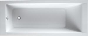 Oltens Langfoss vasca da bagno rettangolare 140x70 cm bianco 10001000