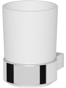 Oltens Vernal bicchiere per lavarsi i denti bianco-cromo 86102000