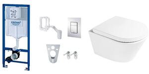 Set modulo di installazione Grohe Rapid SL 38827000, vaso WC Oltens Jog 42001000, 45101000