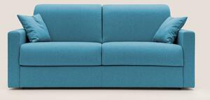 Chris Divano letto matrimoniale in tessuto impermeabile T13 azzurro