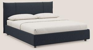 Alicia letto imbottito con vano contenitore in tessuto impermeabile T1