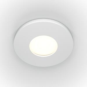Maytoni Faretti da incasso rotondo in alluminio dal design moderno ed elegante Downlight Alluminio Bianco GU10 50W 1 Lampadina