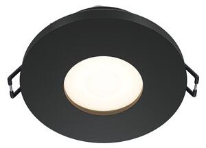 Maytoni Faretti da incasso rotondo in alluminio dal design moderno ed elegante Downlight Alluminio Nero GU10 50W 1 Lampadina
