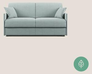 Evans Divano letto in tessuto Ecosostenibile azzurro