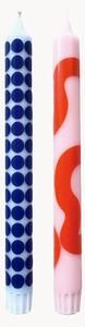 Set di 4 candele da tavolo New Ones