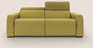 Poseidon divano letto + relax elettrico in tessuto smacchiabile imperm