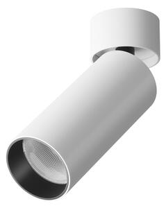 Maytoni Faretto da soffitto in alluminio con diffusore a LED dal design moderno Focus Alluminio Bianco 2200k Luce Calda LED INTEGRATO 12W 1 Lampadina Lumen 900