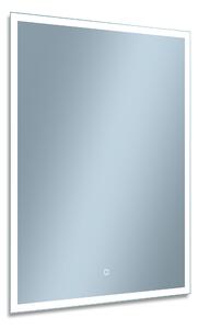 Venti Prymus specchio 60x80 cm rettangolare con illuminazione argento 5907459662290