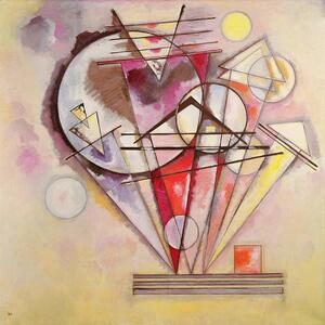 Wassily Kandinsky - Riproduzione On the Points 1928, (40 x 40 cm)