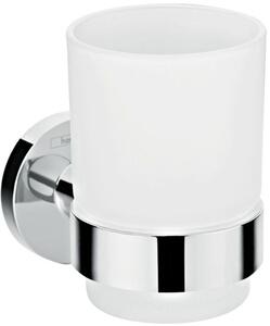 Hansgrohe Logis Universal bicchiere per lavarsi i denti bianco-cromo 41718000