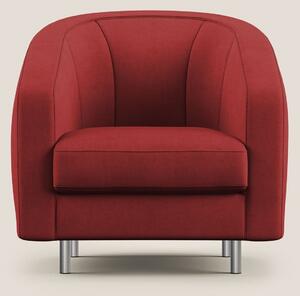 Sally Poltroncina in tessuto morbido impermeabile T02 rosso