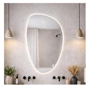 Baltica Design- Specchio LED con retroilluminazione STONE FLUID LED/15W/230V 4500K 92x55 cm IP65