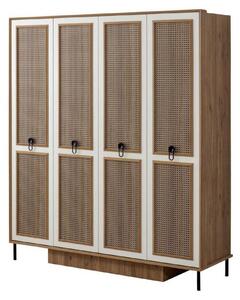 Armadio in legno Armadio per bambini Armadio in legno Design marrone